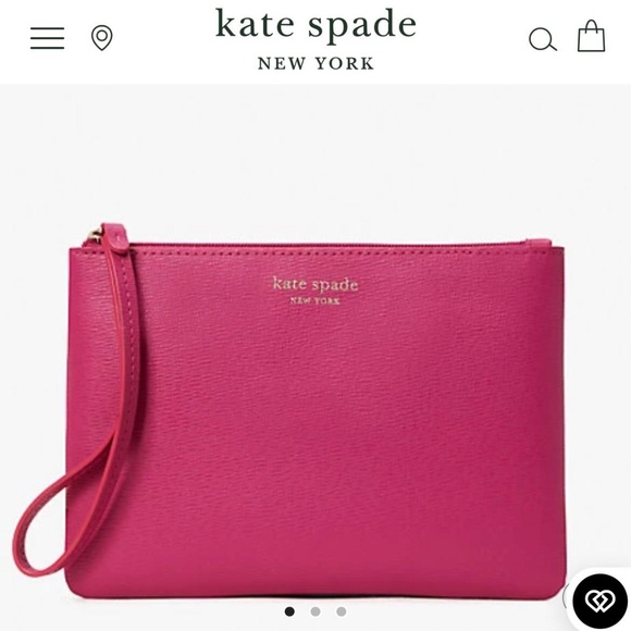 Kate Spade Keaton Wristlet , magenta pink - Picture 1 of 2